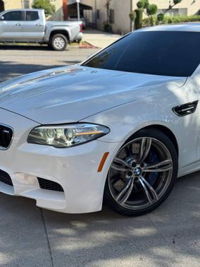 White 2014 BMW M5 Base