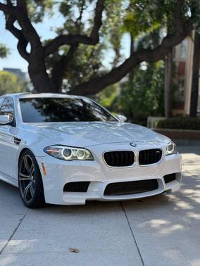 White 2014 BMW M5 Base