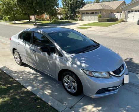 Silver 2014 Honda Civic LX