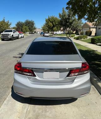 Silver 2014 Honda Civic LX