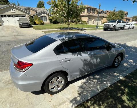 Silver 2014 Honda Civic LX