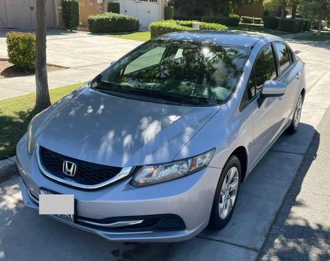 Silver 2014 Honda Civic LX
