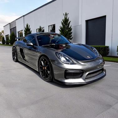 Gray 2015 Porsche Cayman Cayman