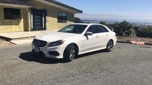 White 2014 Mercedes-Benz E-Class E 350