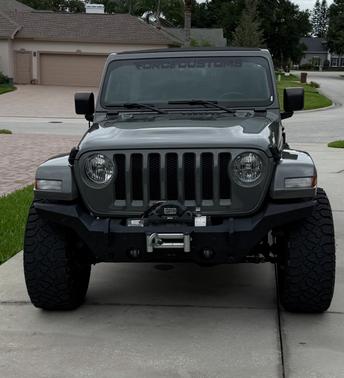 Gray 2021 Jeep Wrangler Unlimited Sport S