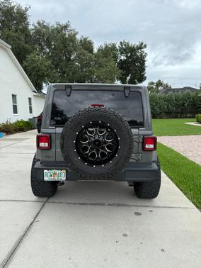 Gray 2021 Jeep Wrangler Unlimited Sport S