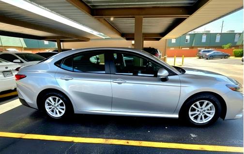 Silver 2025 Toyota Camry LE