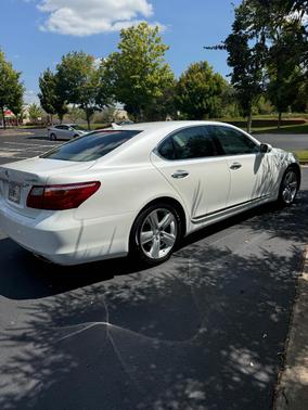 White 2012 Lexus LS 460 Base