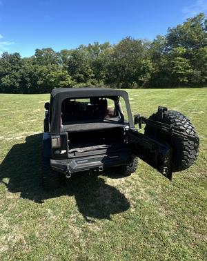 Black 2008 Jeep Wrangler Unlimited X