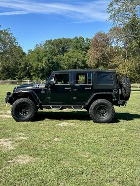 Black 2008 Jeep Wrangler Unlimited X