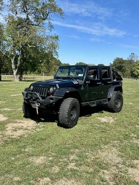 Black 2008 Jeep Wrangler Unlimited X
