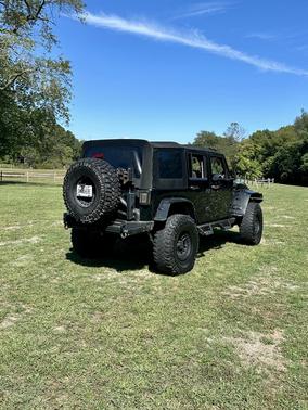 Black 2008 Jeep Wrangler Unlimited X