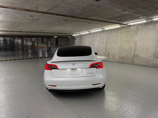 White 2018 Tesla Model 3 Performance