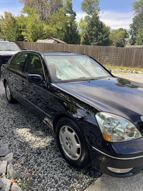 Black 2002 Lexus LS 430 Base