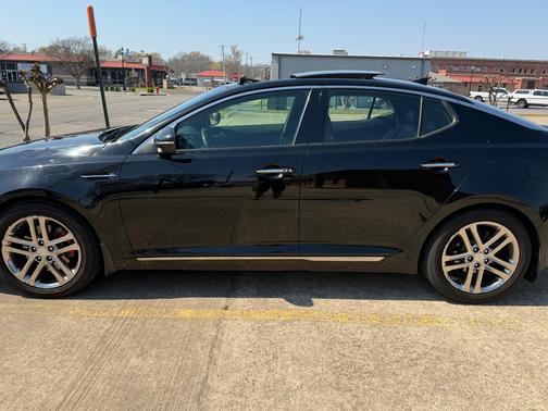 Black 2013 Kia Optima SXL