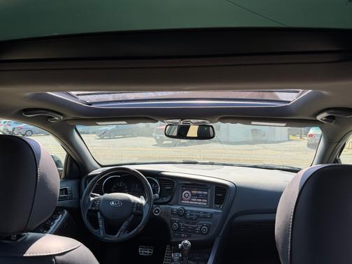 Black 2013 Kia Optima SXL