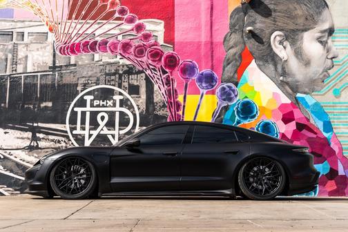 Black 2023 Porsche Taycan Taycan