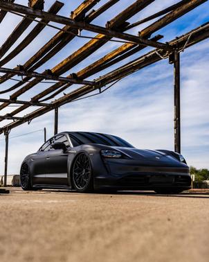 Black 2023 Porsche Taycan Taycan