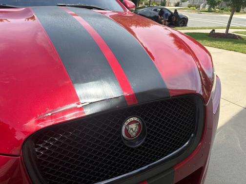 Red 2015 Jaguar XF 3.0 Sport