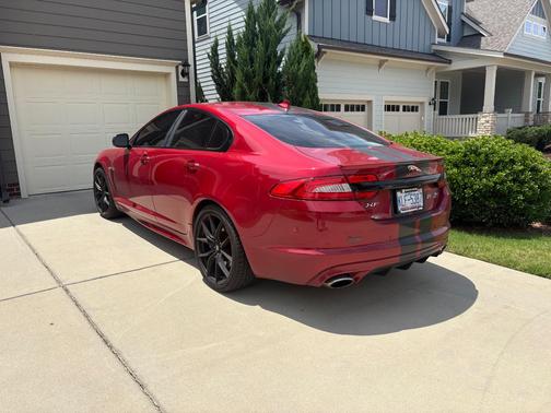 Red 2015 Jaguar XF 3.0 Sport