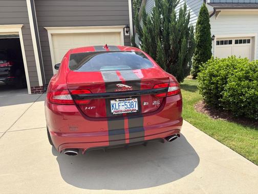 Red 2015 Jaguar XF 3.0 Sport