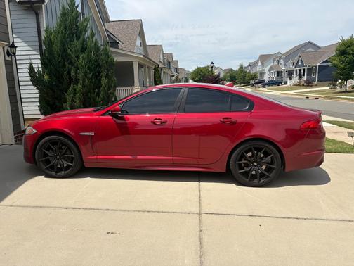 Red 2015 Jaguar XF 3.0 Sport