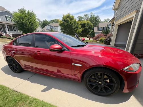 Red 2015 Jaguar XF 3.0 Sport