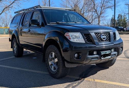 Black 2012 Nissan Frontier Pro-4X