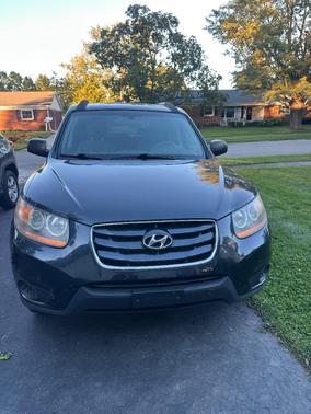 Blue 2011 Hyundai SANTA FE GLS