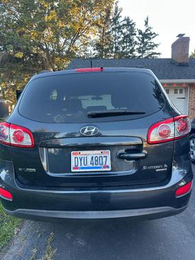 Blue 2011 Hyundai SANTA FE GLS