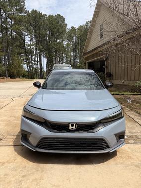 Gray 2022 Honda Civic Sport