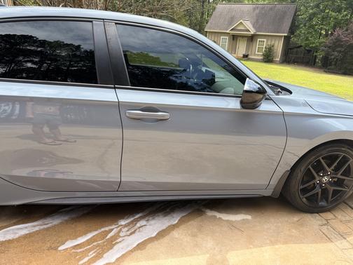 Gray 2022 Honda Civic Sport