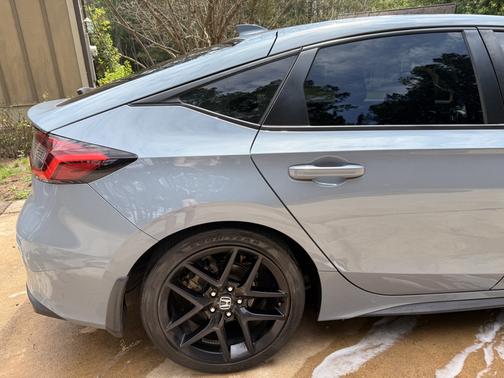 Gray 2022 Honda Civic Sport