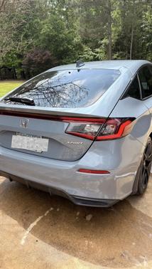 Gray 2022 Honda Civic Sport