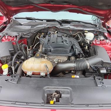 Red 2017 Ford Mustang EcoBoost