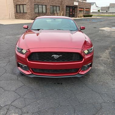 Red 2017 Ford Mustang EcoBoost