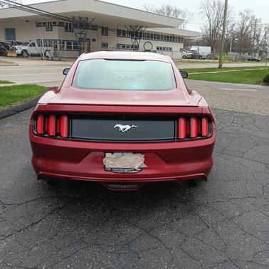 Red 2017 Ford Mustang EcoBoost