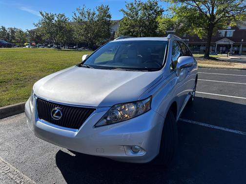 Silver 2010 Lexus RX 350 Base