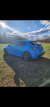Blue 2019 Toyota Corolla Hatchback XSE