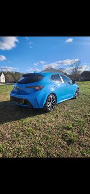 Blue 2019 Toyota Corolla Hatchback XSE