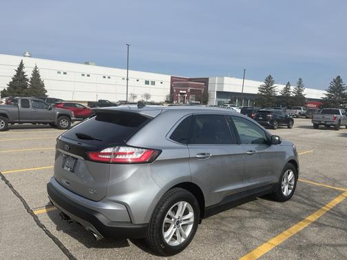 Silver 2020 Ford Edge SEL