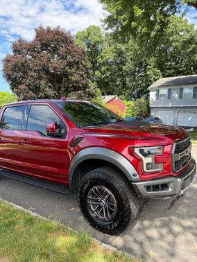 Red 2019 Ford F-150 Raptor