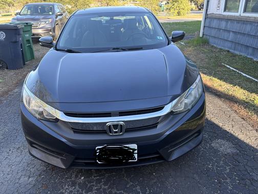 Blue 2016 Honda Civic EX