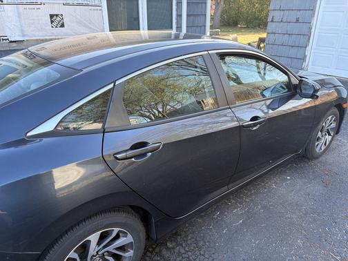 Blue 2016 Honda Civic EX