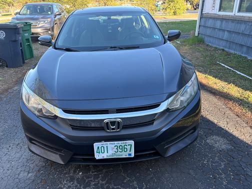 Blue 2016 Honda Civic EX