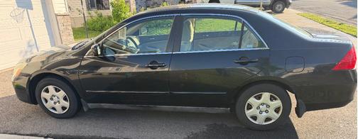 Black 2007 Honda Accord LX