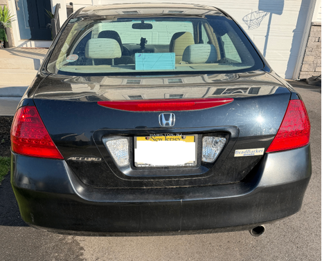 Black 2007 Honda Accord LX