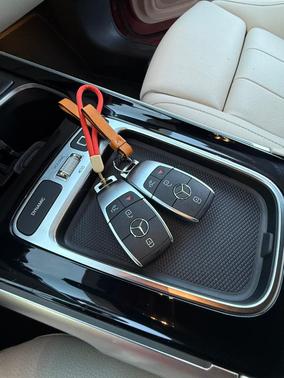 Red 2025 Mercedes-Benz GLB 250 4MATIC