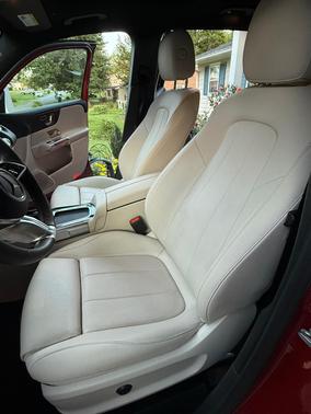 Red 2025 Mercedes-Benz GLB 250 4MATIC