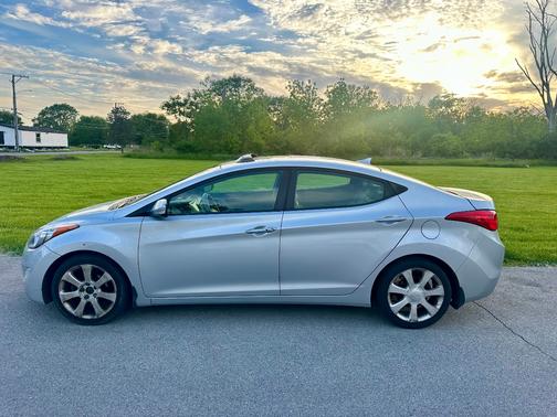 Silver 2013 Hyundai ELANTRA Limited